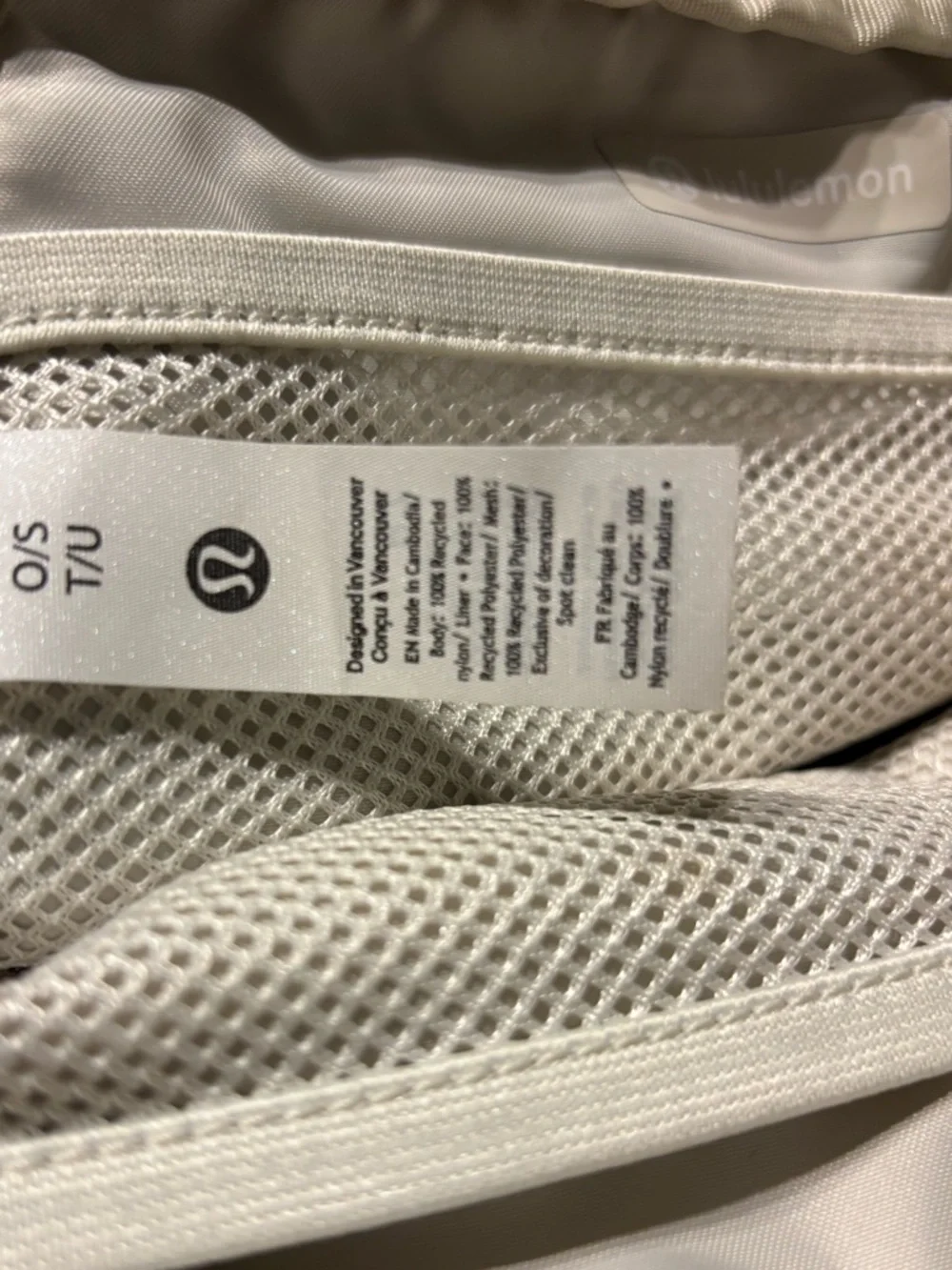 Lululemon Athletica Everywhere Belt Bag 1L Bone O/S Crossbody Fanny - Picture 2 of 6